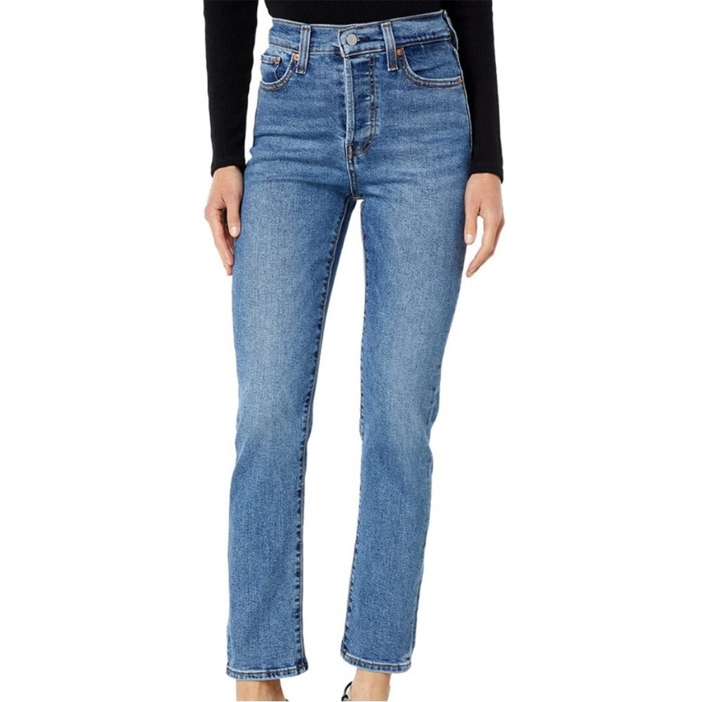 Levi’s Wedgie Straight, Raw Hem